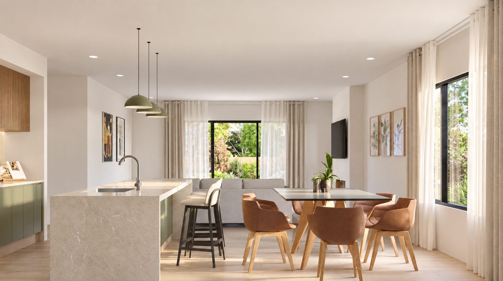 Open plan living