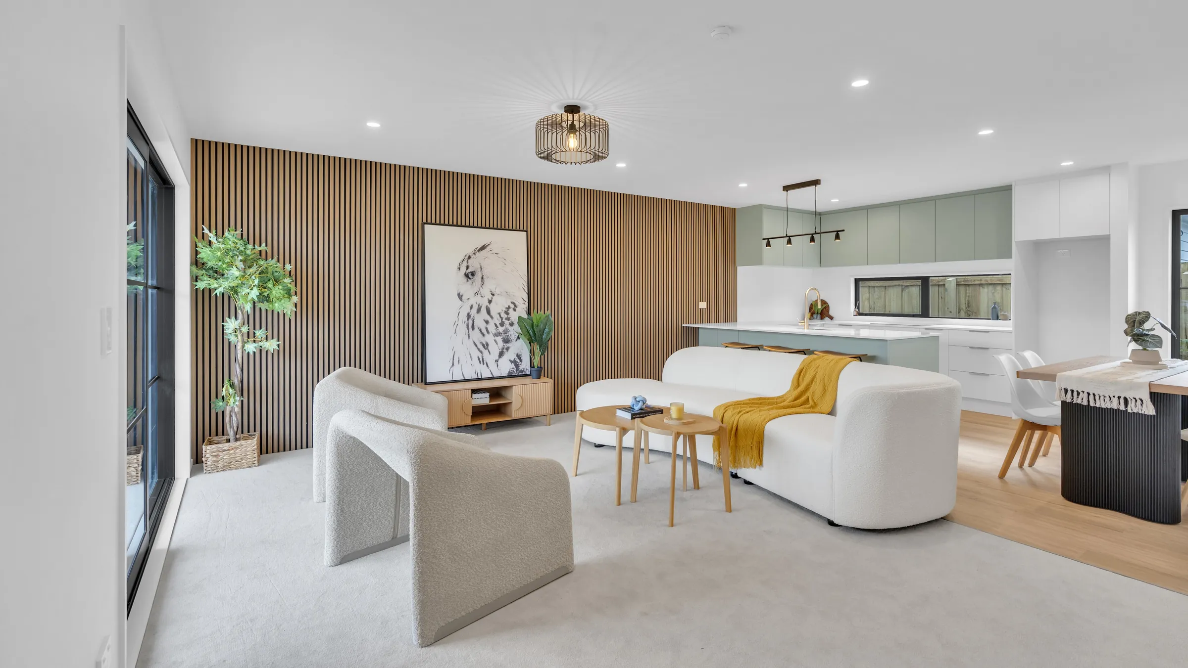 Bedroom in a Vistaar townhouse at 91 Olliviers Road